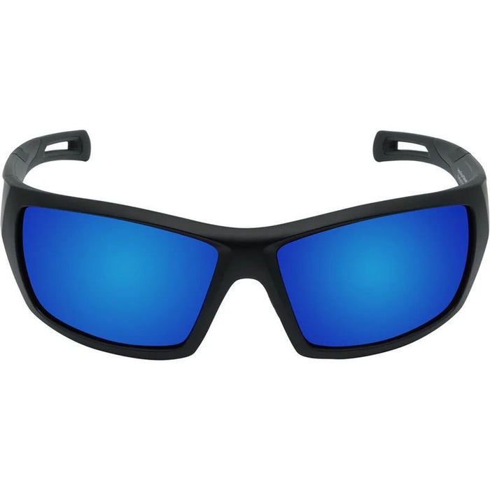Chisel Safety RS6002, Matte Black/Blue Mirror Polarised Lenses