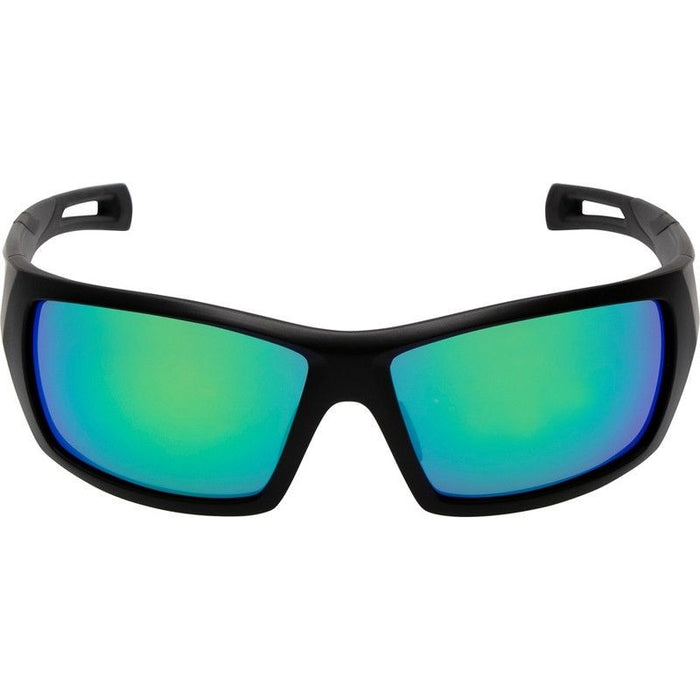 Chisel Safety RS6002, Matte Black/Green Mirror Lenses
