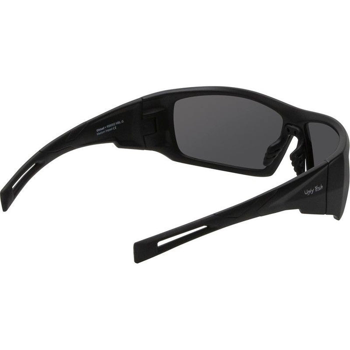 Chisel Safety RS6002, Matte Black/Green Mirror Lenses
