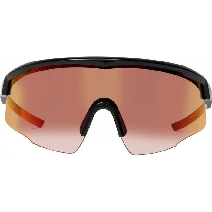 Chisel Safety, Matte Xtal Smoke/Red Mirror Lenses
