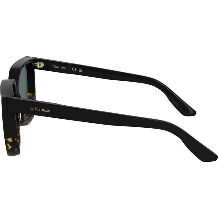 CK25500S, Black Havana/Petrol Blue Lenses