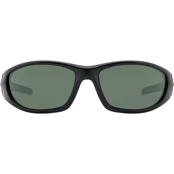 Coal Safety, Shiny Black/Green Polarised Lenses