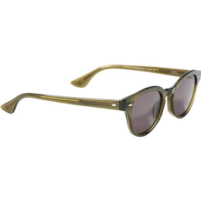 Coil, Polished Army Green/Black Lenses