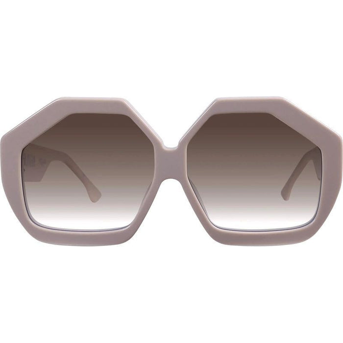 Colosseum, Light Tan with Rose Gold Metal/Brown Gradient Lenses