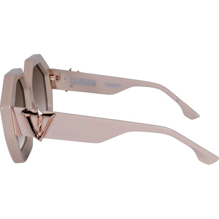 Colosseum, Light Tan with Rose Gold Metal/Brown Gradient Lenses