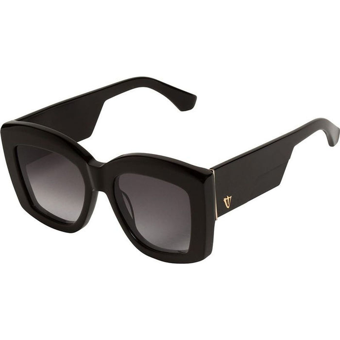Coltrane, Gloss Black with Gold Metal Trim/Black Gradient Polarised Lenses