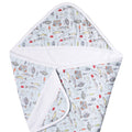 Copper Pearl Premium Knit Hooded Towel in Trout