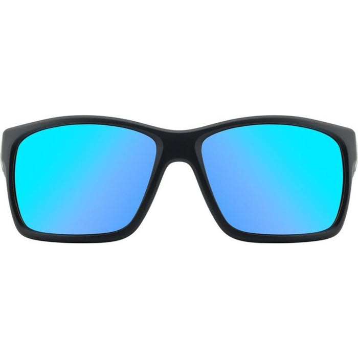 Cosmic, Satin Black/Ice Blue Mirror Polarised Lenses