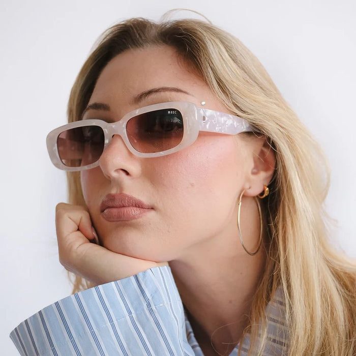 Creeper, Pearl White/Brown Gradient Lenses