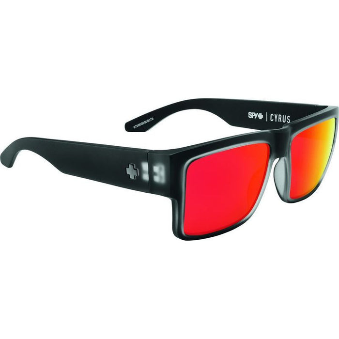 Cyrus, Matte Black Ice/HD+ Grey Green with Red Spectra Polarised Lenses