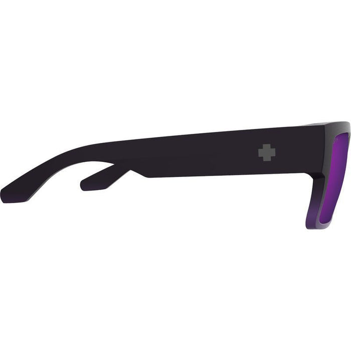Cyrus, Soft Matte Purple Fade/Happy Dark Purple Mirror Lenses
