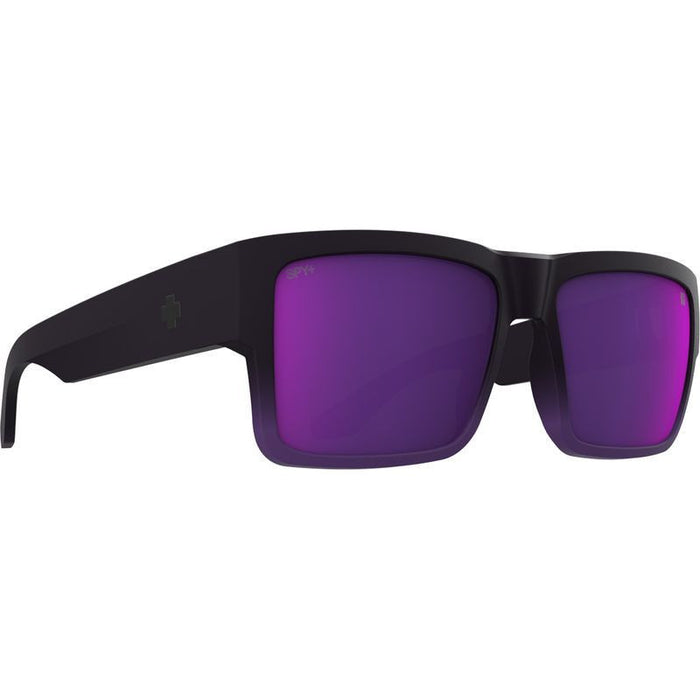 Cyrus, Soft Matte Purple Fade/Happy Dark Purple Mirror Lenses