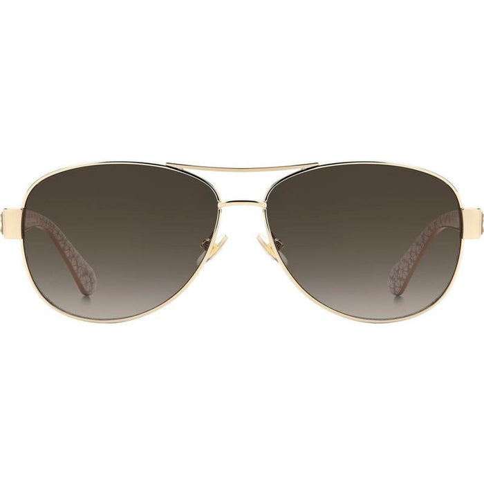 Dalia, Gold and Beige/Brown Gradient Lenses