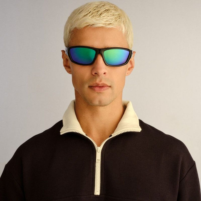 Dargan, Black and Blue/Blue Mirror Polarised Lenses