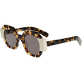 Darnell, Brown Tortoiseshell and White/Dark Grey Lenses