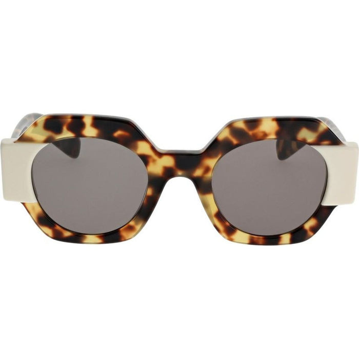 Darnell, Brown Tortoiseshell and White/Dark Grey Lenses