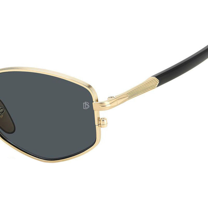 DB 1129/S, Gold Black/Grey Lenses