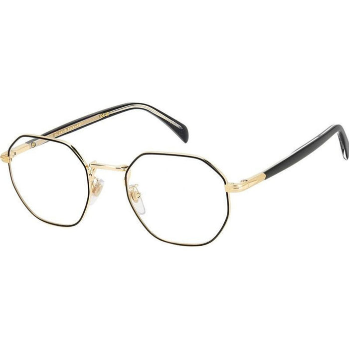 DB 1133, Gold Black/Clear Lenses