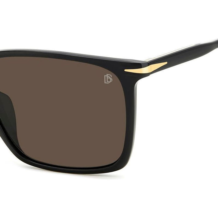 DB 1145/G/S, Black/Brown Lenses