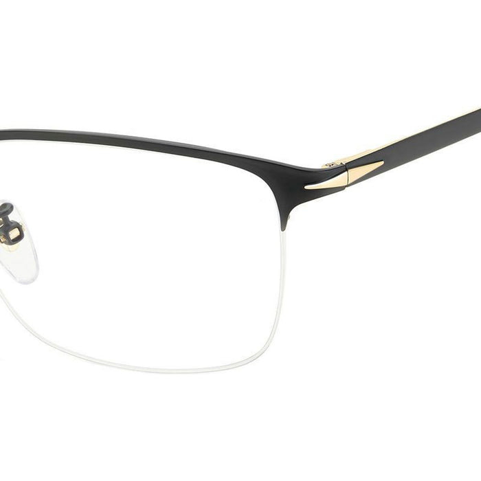 DB 1146, Matte Black Gold/Clear Lenses