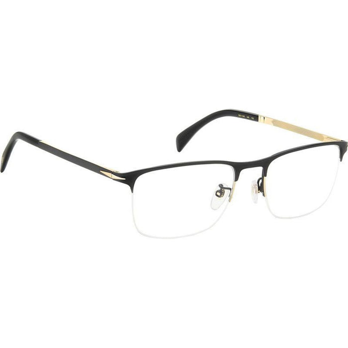 DB 1146, Matte Black Gold/Clear Lenses