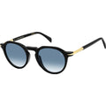 DB 1171/S, Black Gold/Dark Blue Gradient Lenses