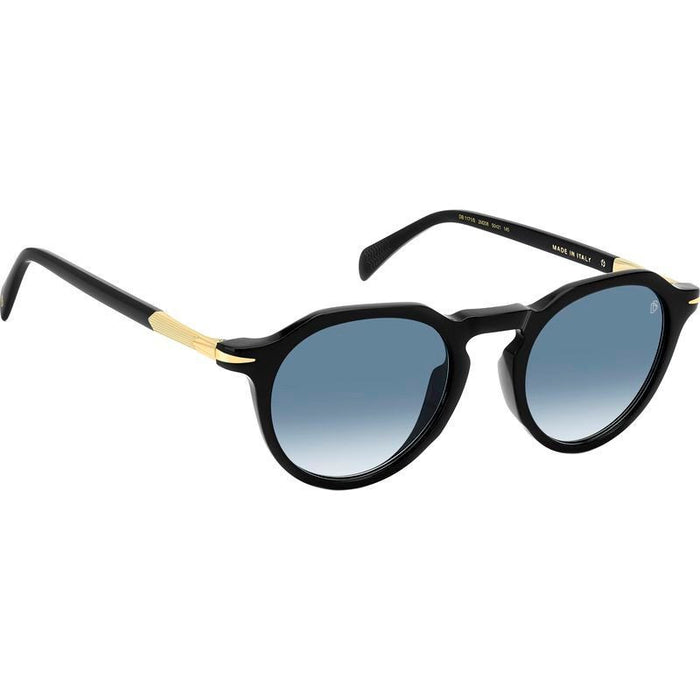 DB 1171/S, Black Gold/Dark Blue Gradient Lenses