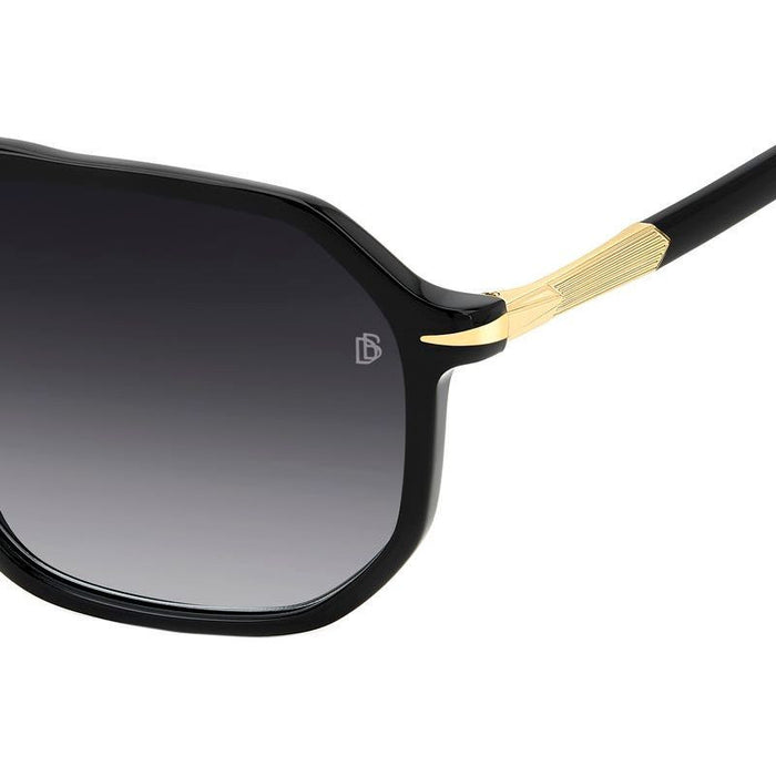DB 1172/S, Black Gold/Dark Grey Gradient Lenses