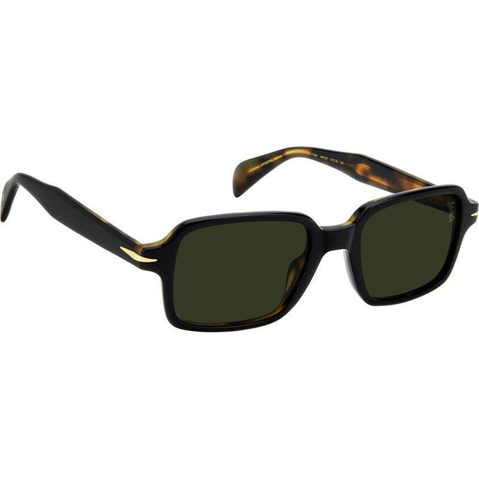 DB 1179/S, Black Havana/Green Lenses