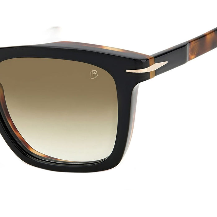 DB 7000/S, Black Havana/Green Shaded Lenses