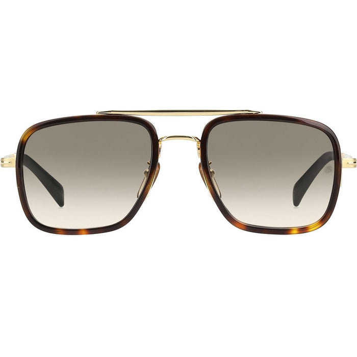 DB 7002/S, Gold Havana/Green Gradient Lenses