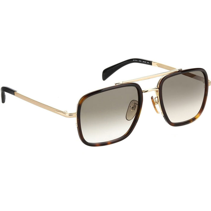 DB 7002/S, Gold Havana/Green Gradient Lenses