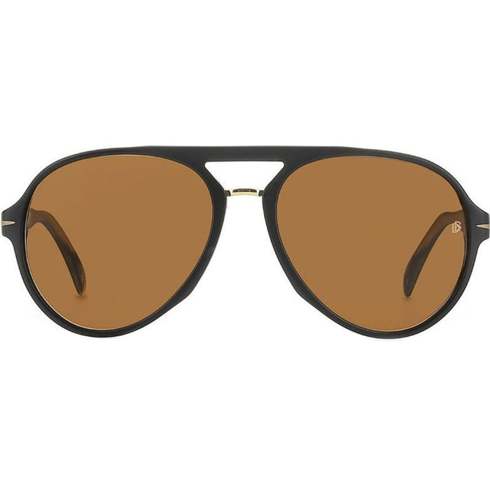 DB 7005/S, Matte Black/Brown Lenses