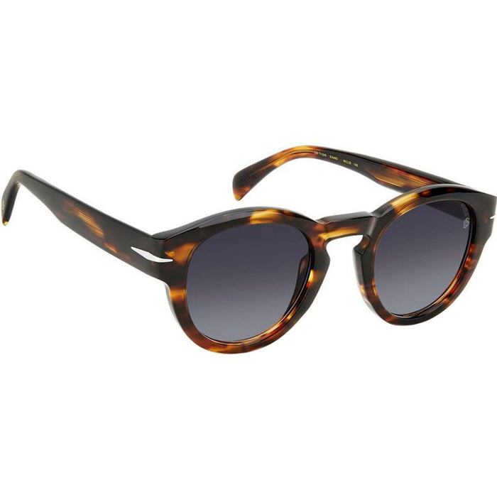 DB 7110/S, Brown Horn/Dark Grey Gradient Lenses