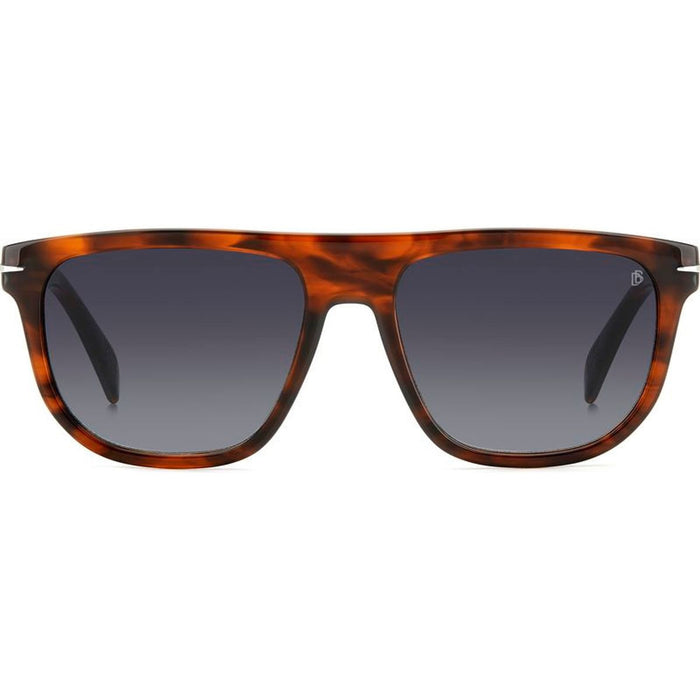 DB 7111/S, Brown Horn/Dark Grey Gradient Lenses