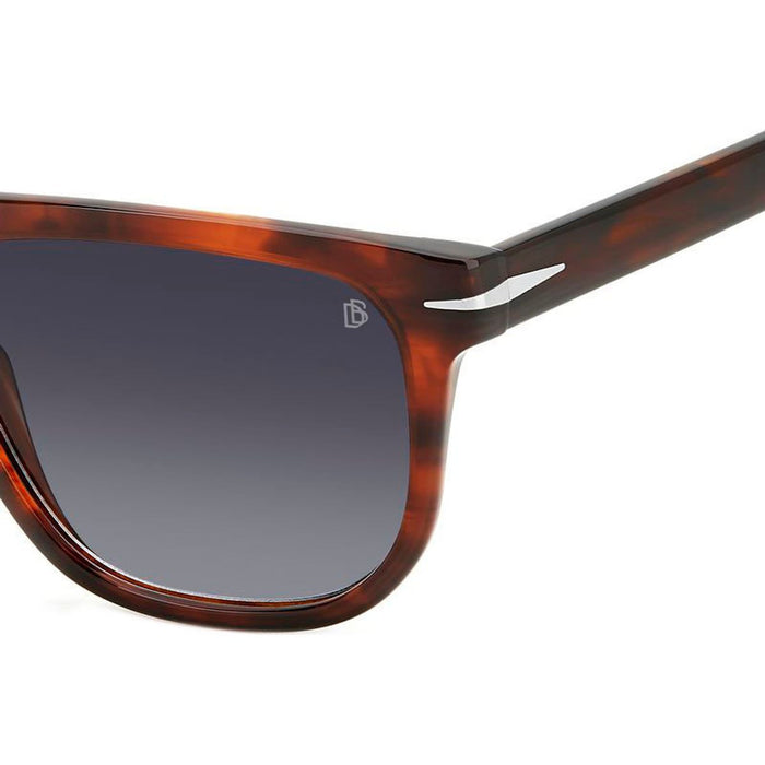 DB 7111/S, Brown Horn/Dark Grey Gradient Lenses