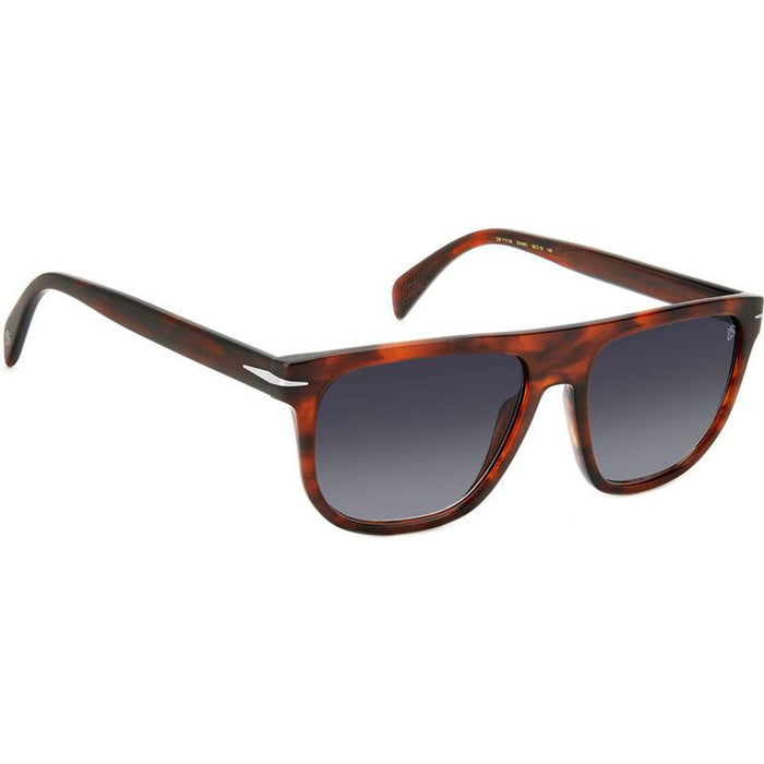 DB 7111/S, Brown Horn/Dark Grey Gradient Lenses