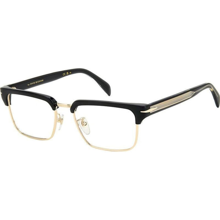 DB 7112, Black Gold/Clear Lenses