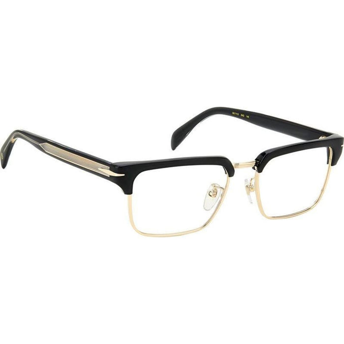 DB 7112, Black Gold/Clear Lenses