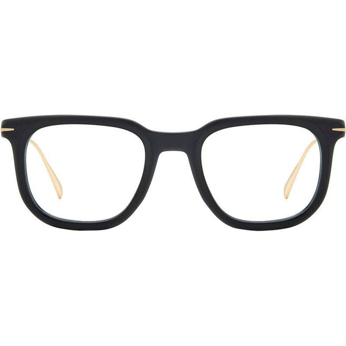 DB 7119, Matte Black Gold/Clear Lenses