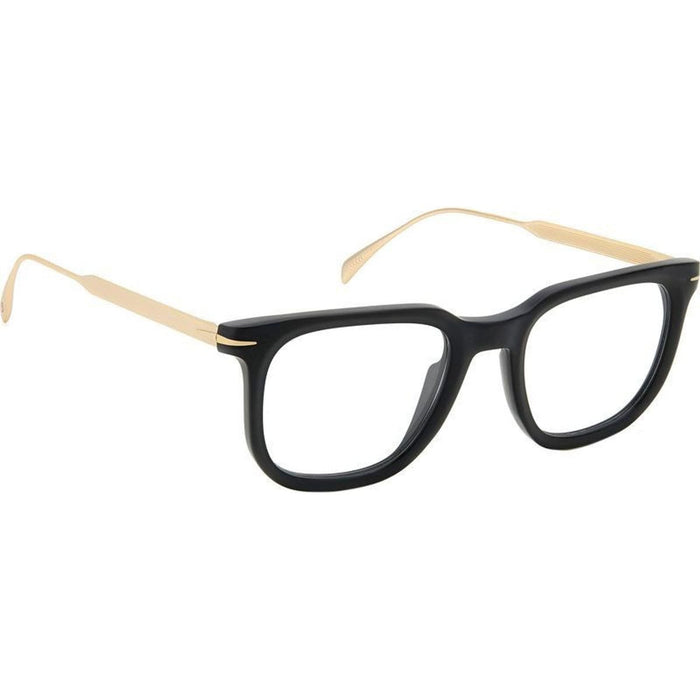 DB 7119, Matte Black Gold/Clear Lenses