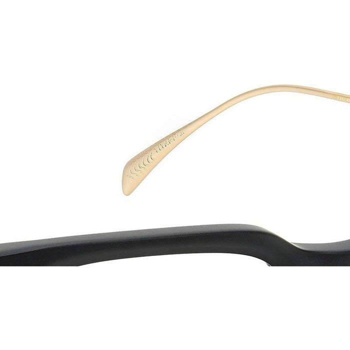 DB 7119, Matte Black Gold/Clear Lenses