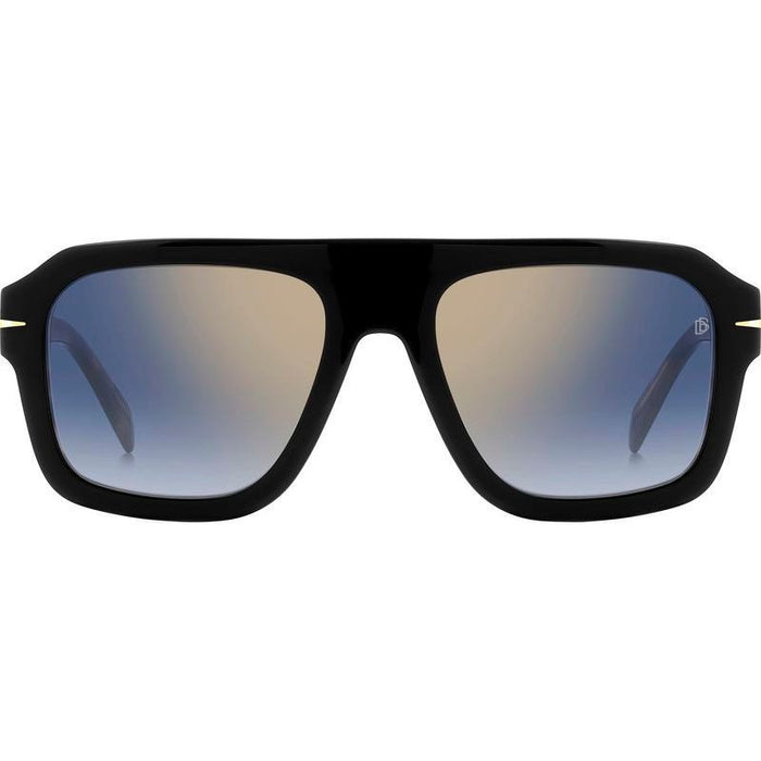 DB 7127/S, Black Havana/Blue Gradient Lenses