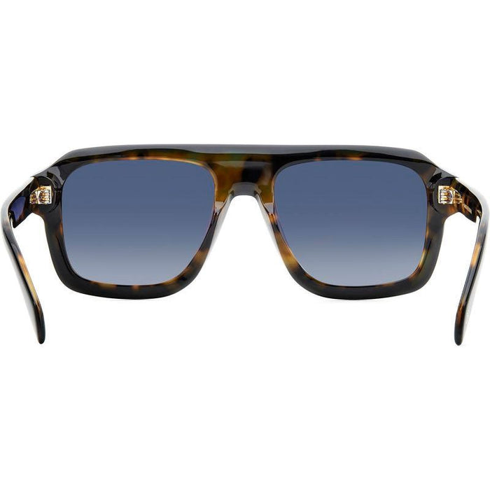 DB 7127/S, Black Havana/Blue Gradient Lenses