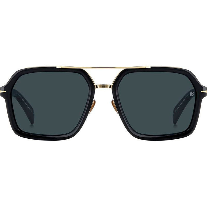 DB 7128/S, Black/Blue Lenses