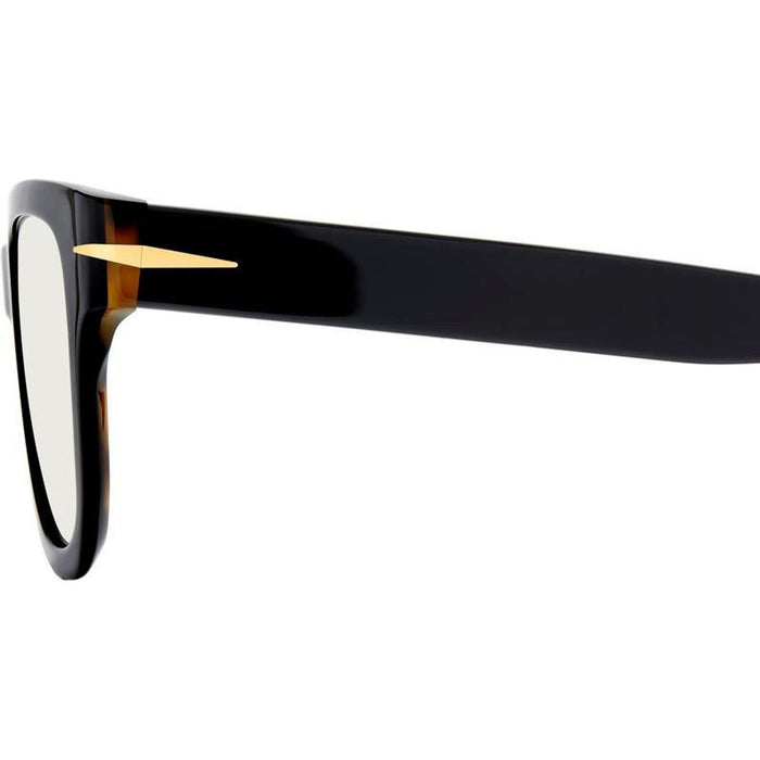 DB 7130, Black Havana/Clear Lenses