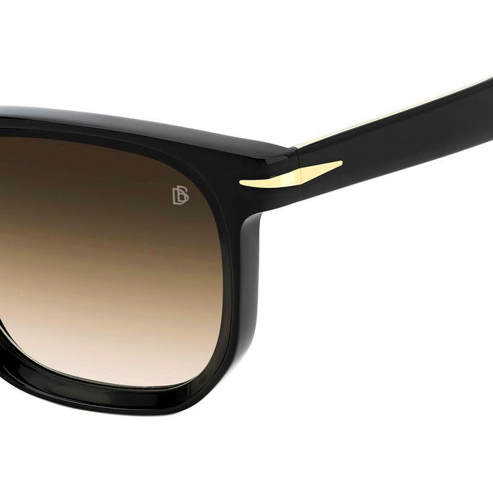 DB 7133/S, Black/Brown Gradient Lenses