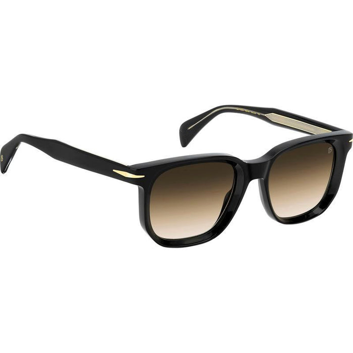 DB 7133/S, Black/Brown Gradient Lenses