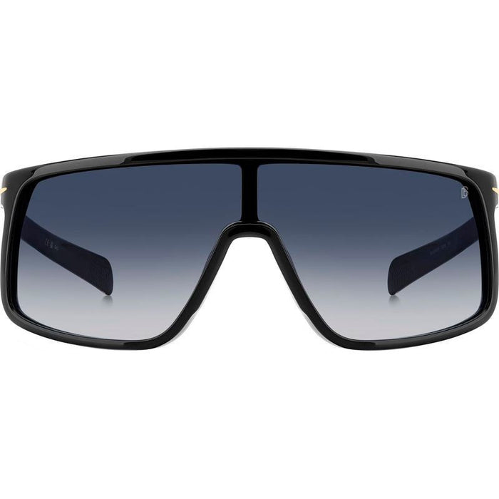 DB 99/Visor, Black Gold/Dark Blue Gradient Lenses