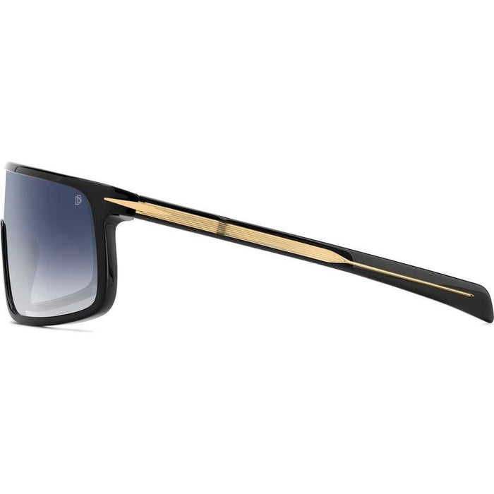 DB 99/Visor, Black Gold/Dark Blue Gradient Lenses